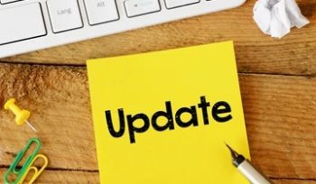 Updating of Email and Website