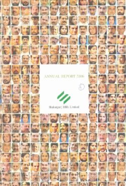 Annual Audited Report 2006