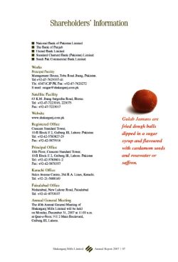 Annual Audited Report 2007