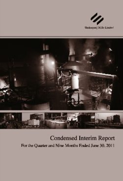 3rd Quarter Ended 30th June 2011