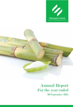 Annual Audited Report 2015