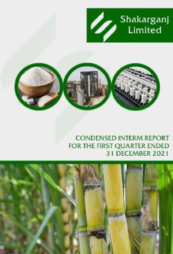 1st Quarter Ended 31st December 2021