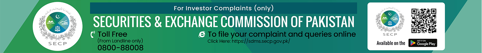 Securities and Exchange Commission of Pakistan - Investor Complaints SDMS Portal